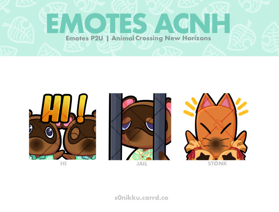 P2U Emote - ACNH